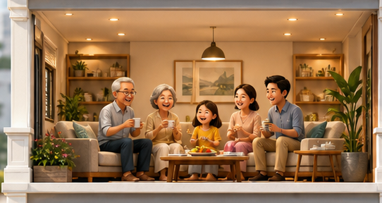 4층 가족 거실 이미지